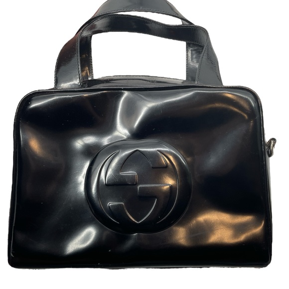 Gucci Handbags - Authentic Gucci Black Lunch Box Bag